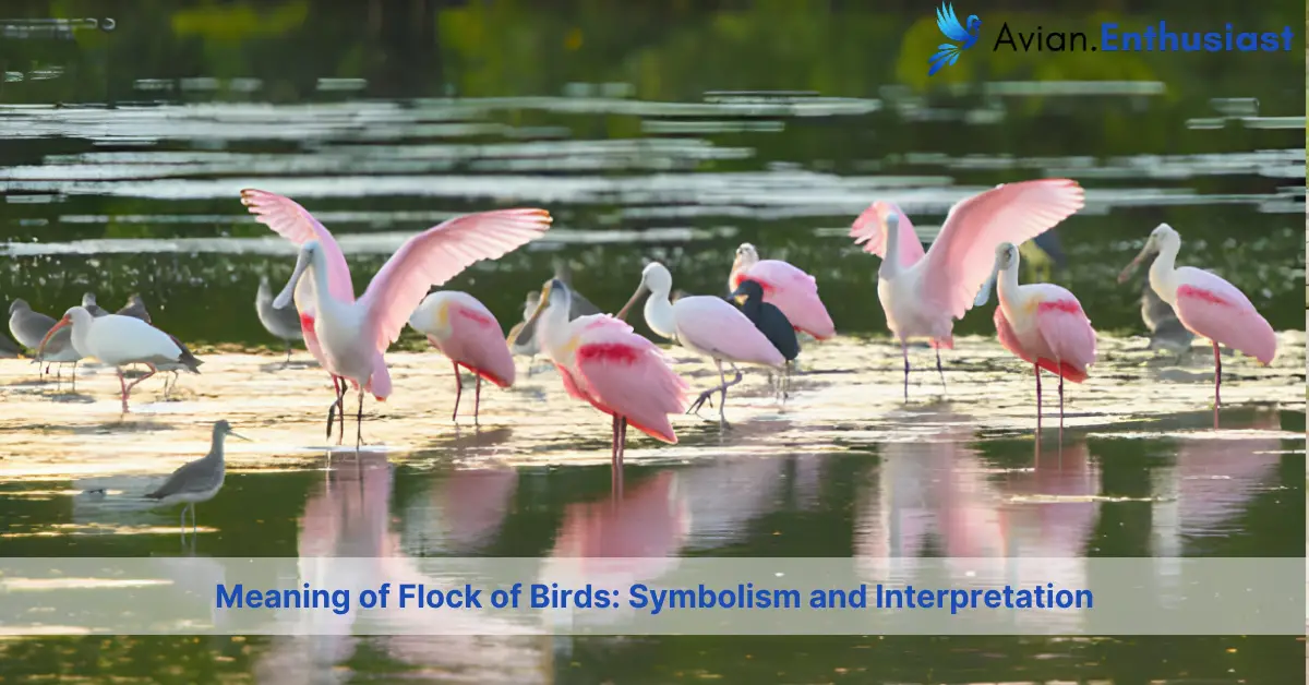 meaning of flock of birds