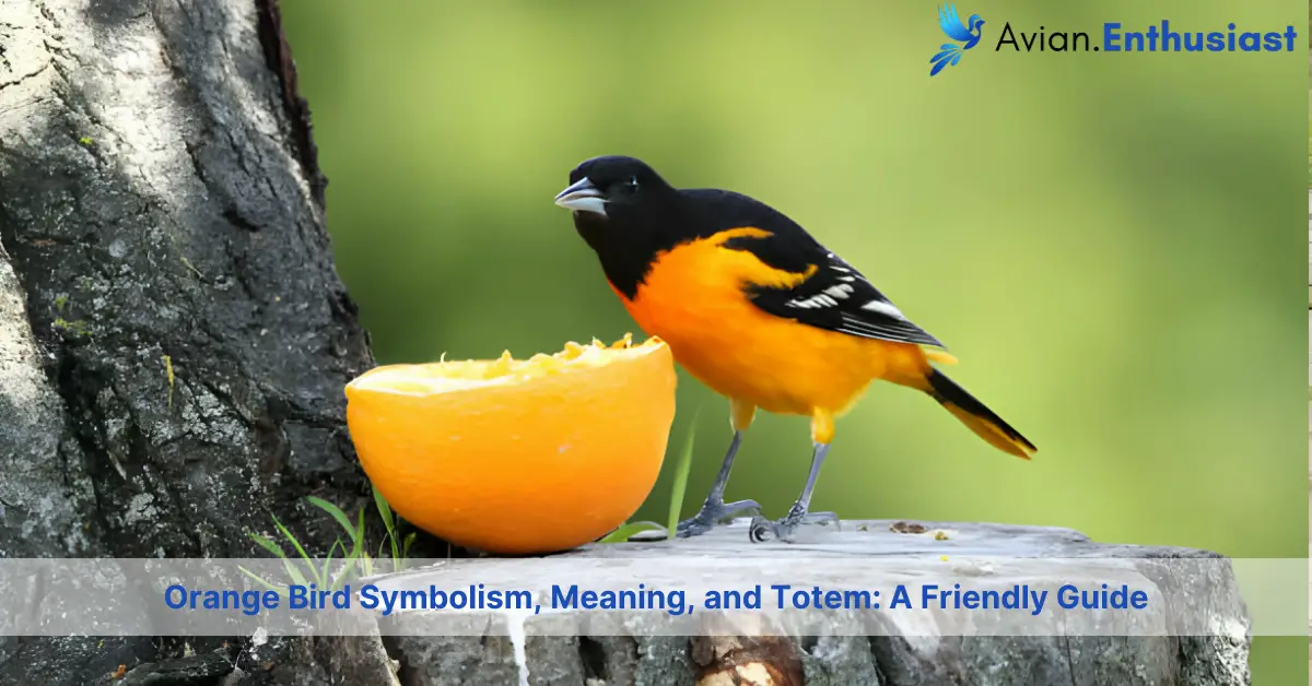 orange bird meaning symbolism and totem