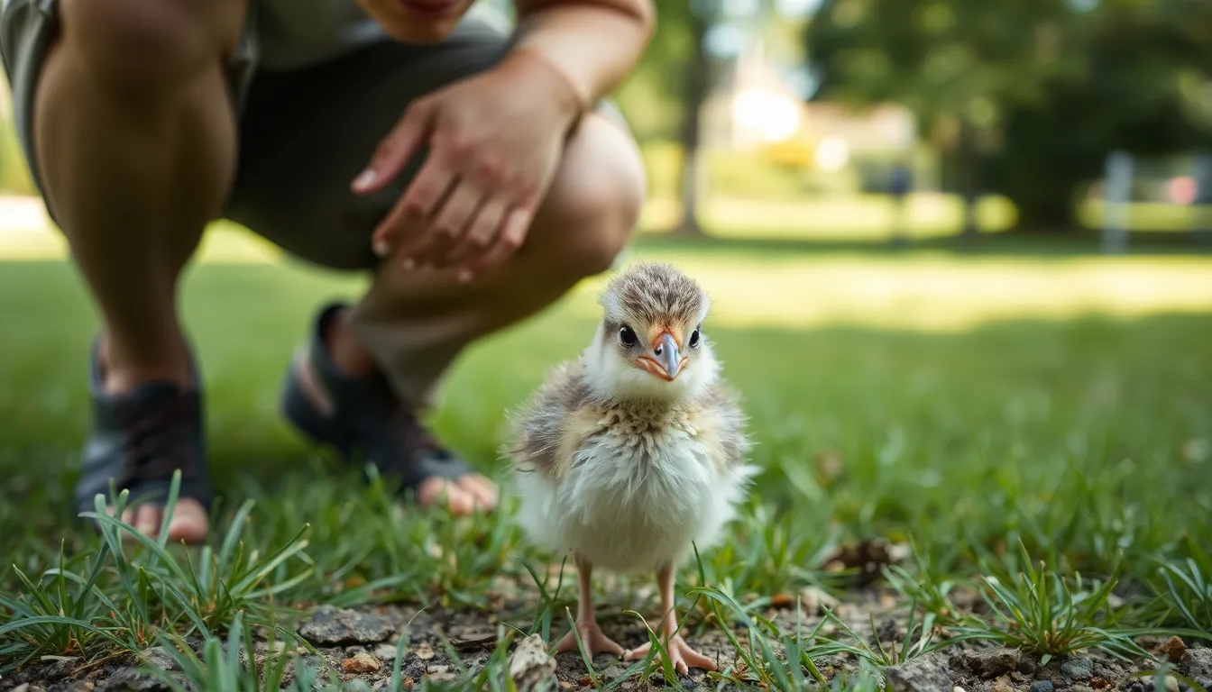 1 baby bird