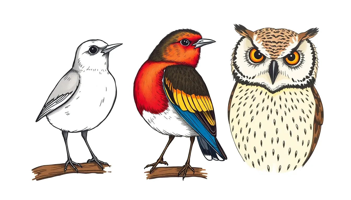 How to Master Bird Doodle Art: Easy Techniques & Creative Ideas for Beginners 2 1 bird doodle