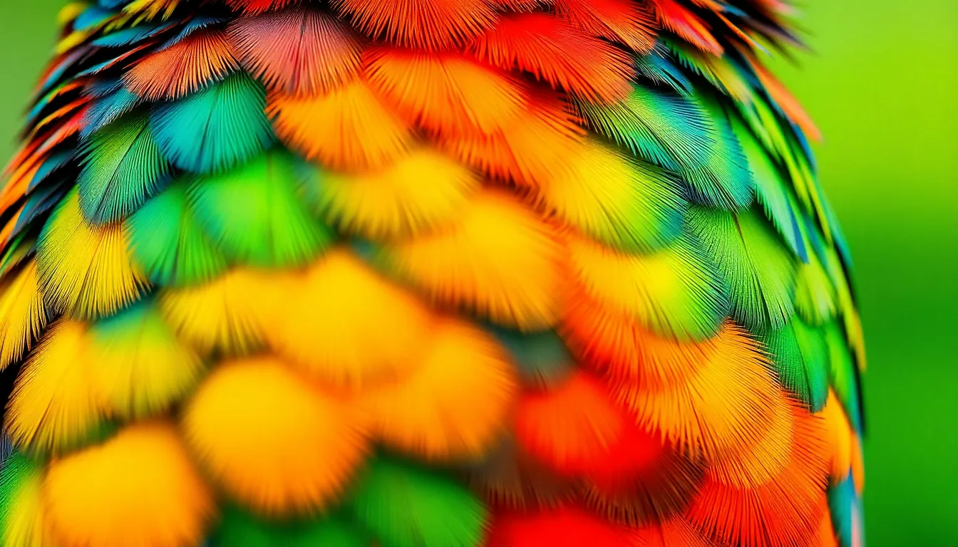 1 bird feathers