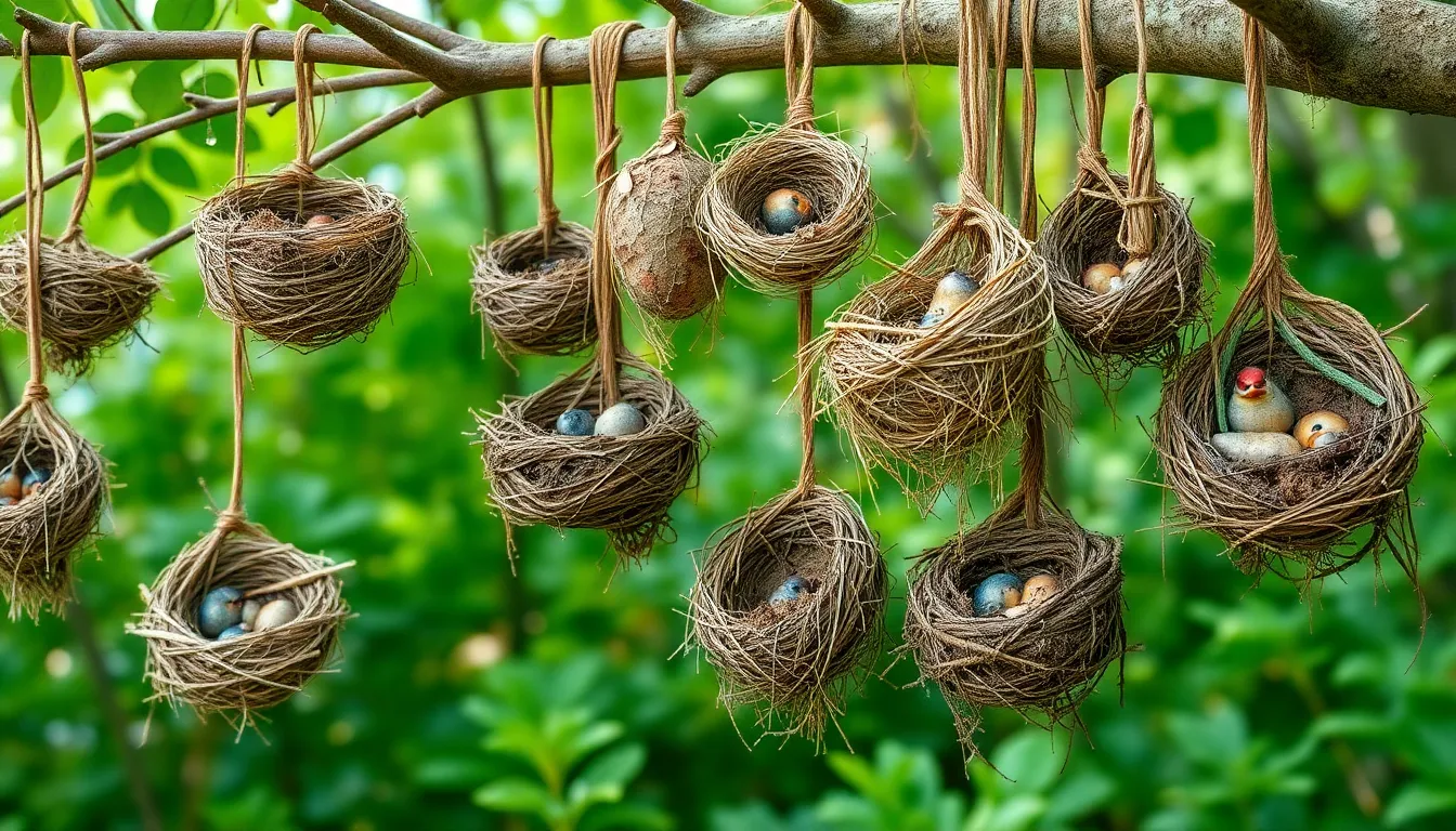 1 bird in nest