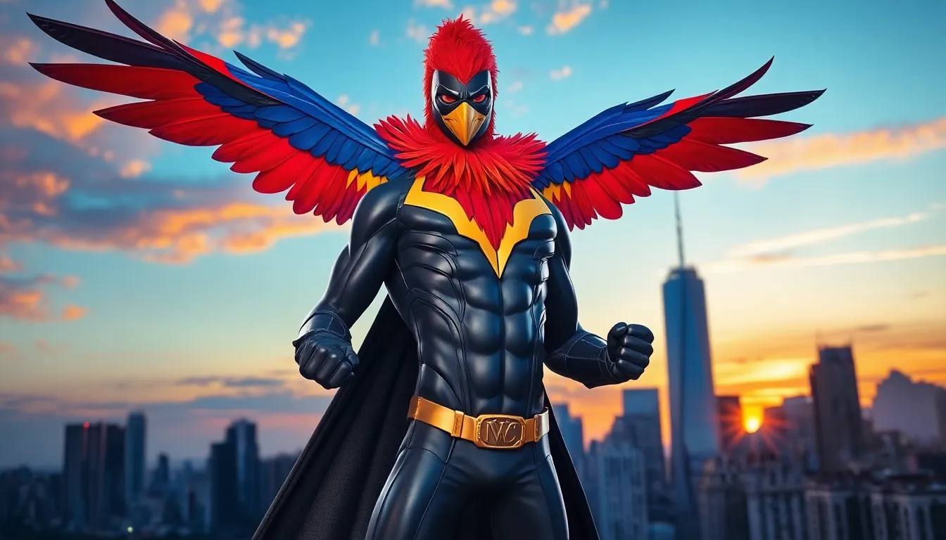 1 bird man