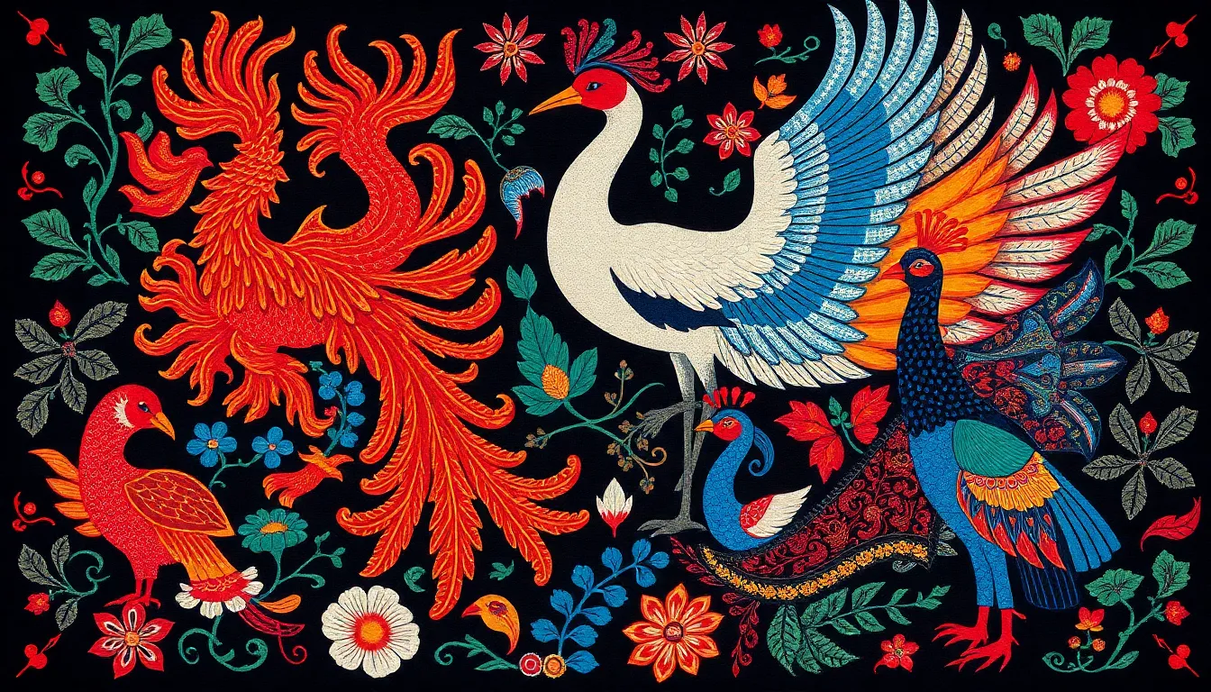 1 bird motif