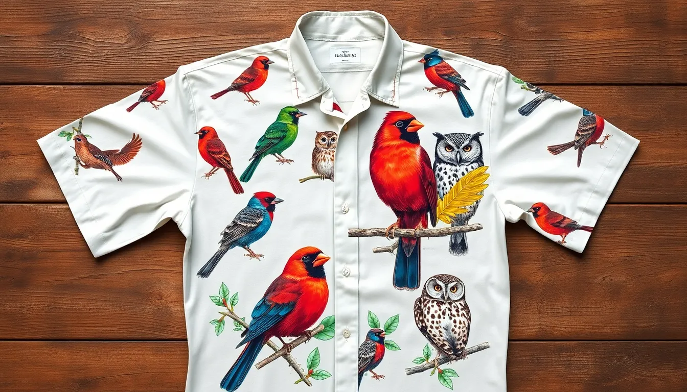 1 bird shirt