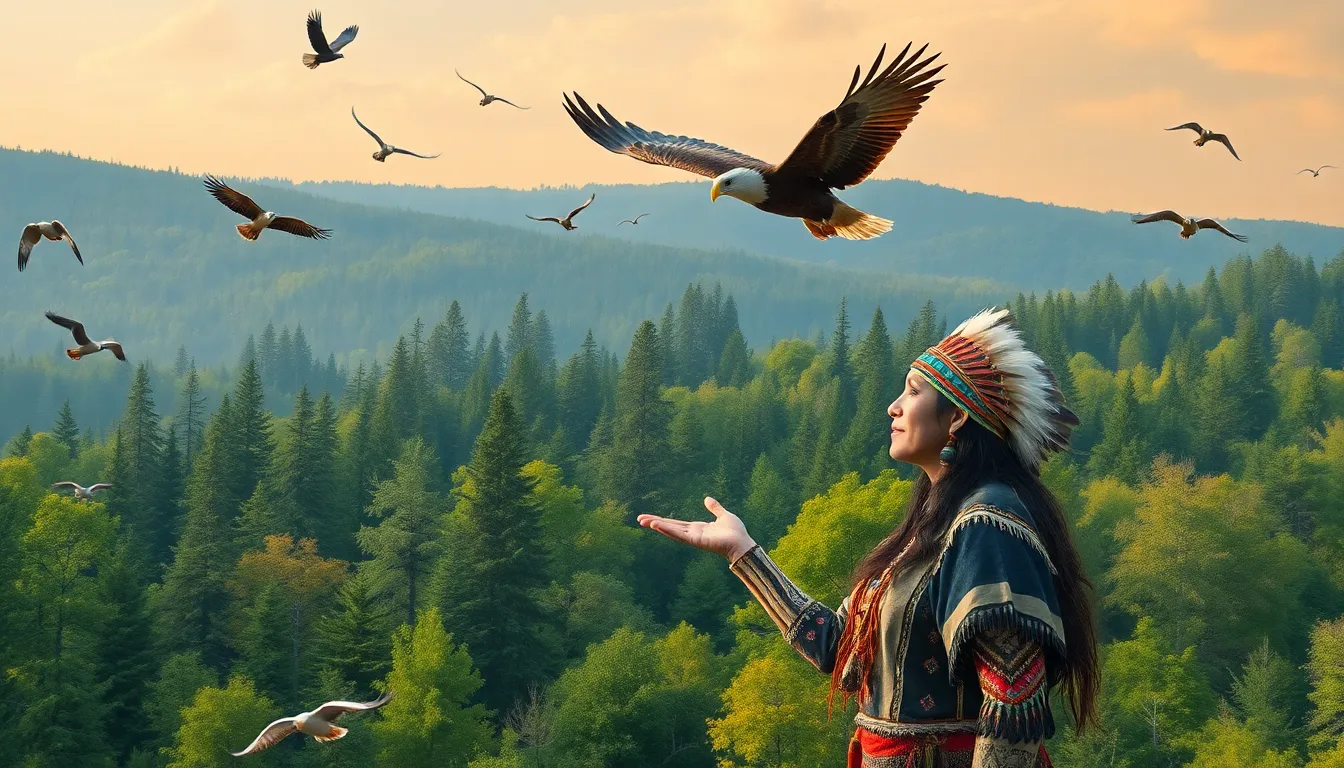 1 bird woman