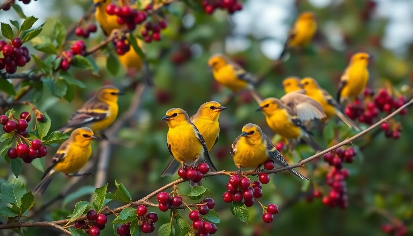 Cedar Waxwing Bird: The Complete Guide to North America's Fruit-Loving Songbird 2 1 cedar waxwing bird