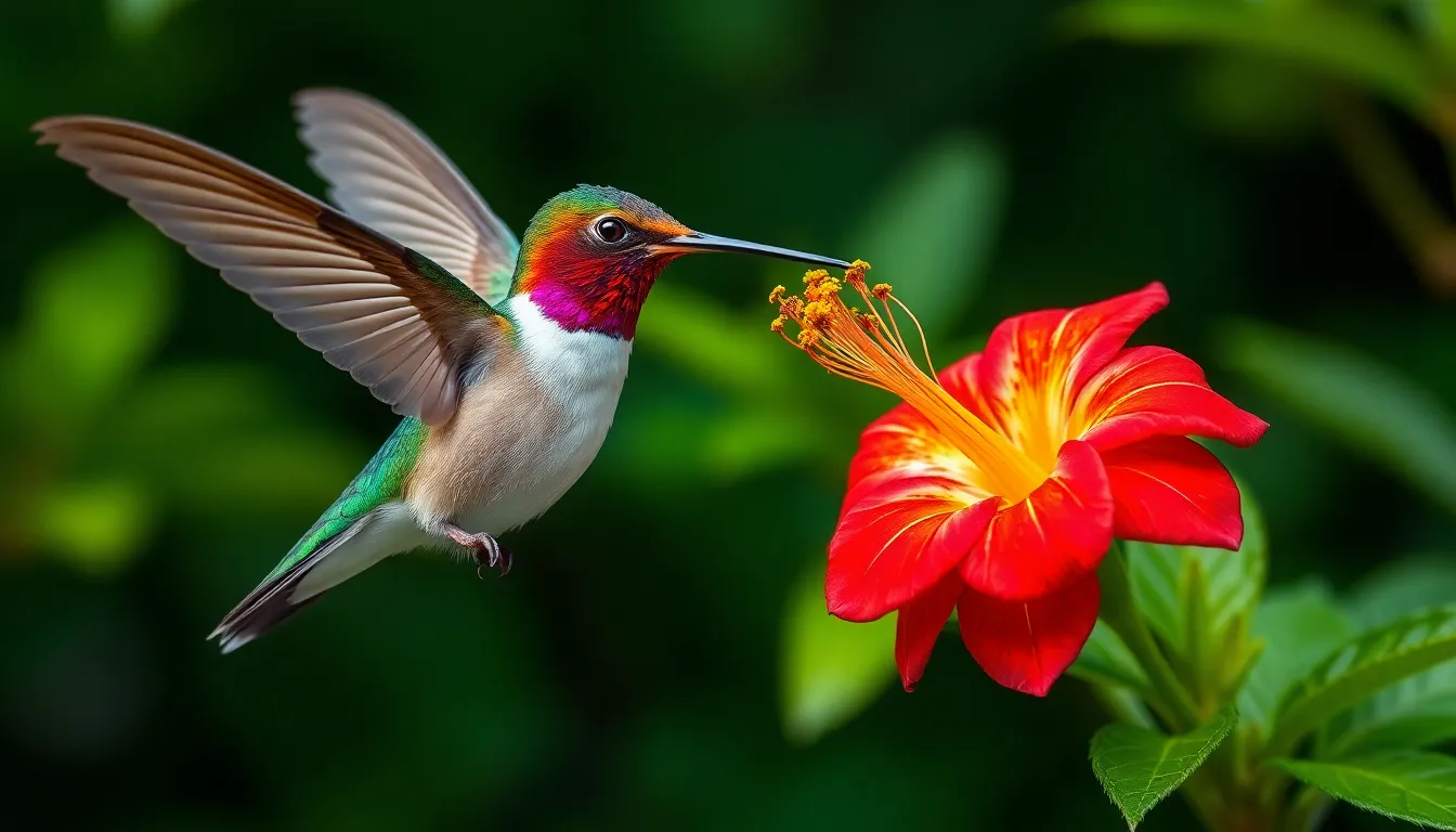 1 green bird