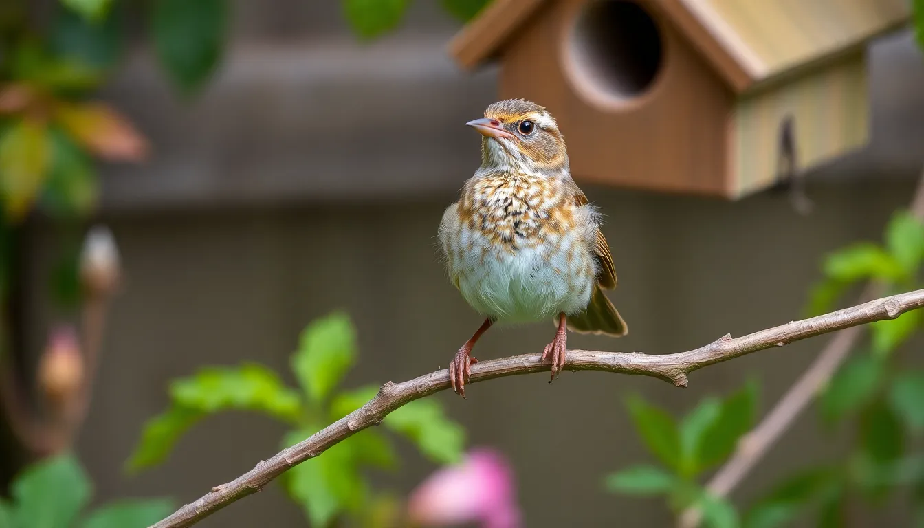 1 house wren bird