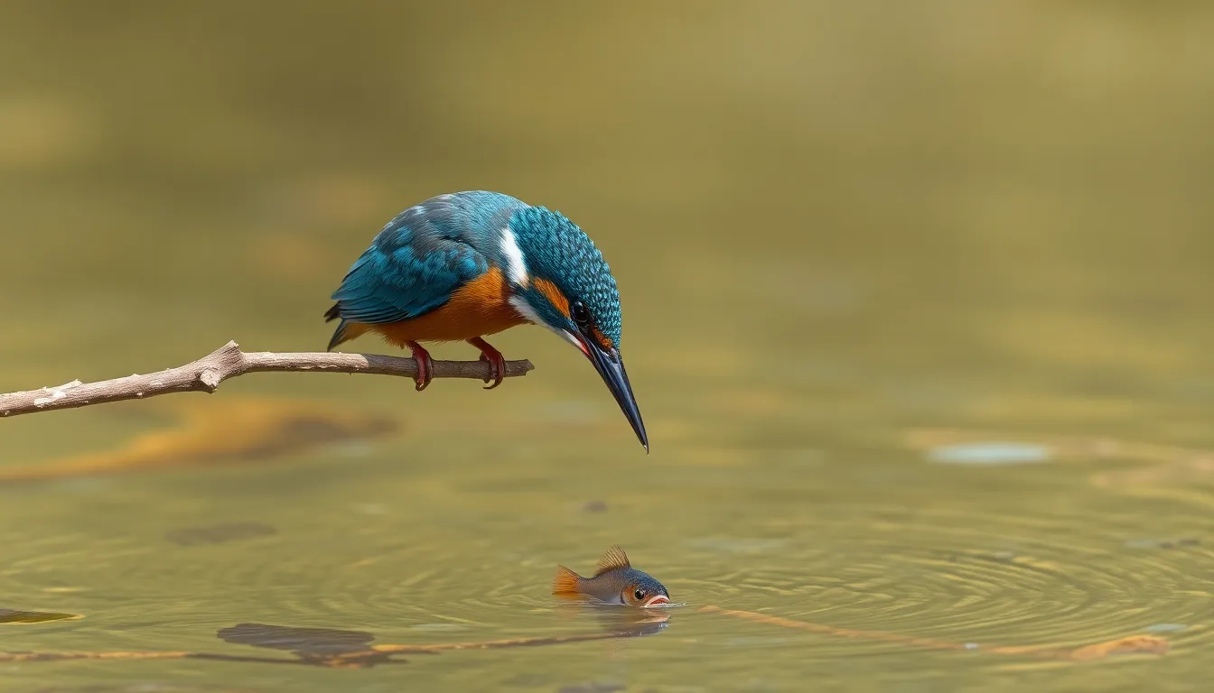 The Amazing Kingfisher Bird: Master Hunter With Incredible Diving Skills 2 1 kingfisher bird