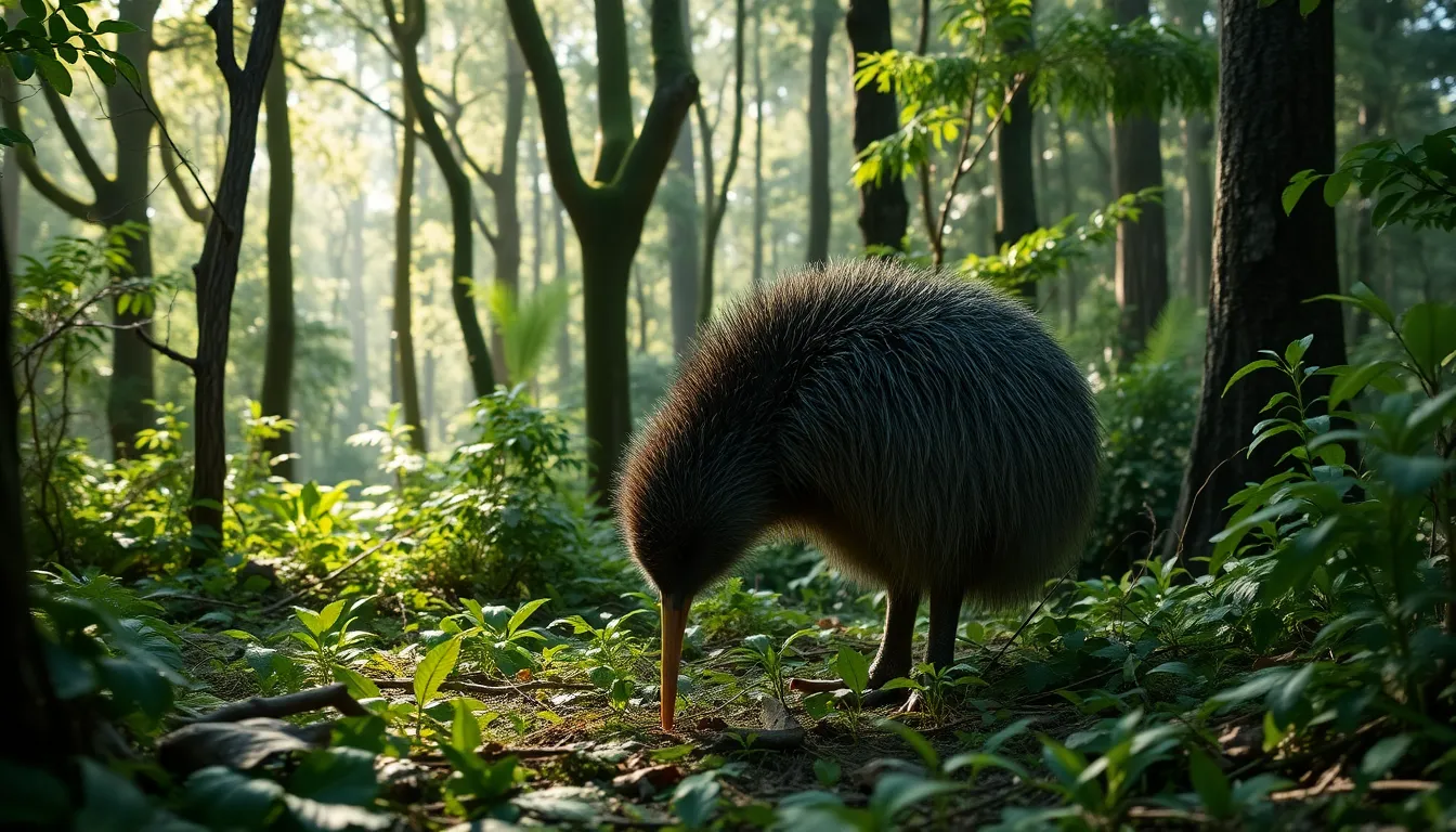Kiwi Bird Facts: 5 Amazing Species of New Zealand's Flightless National Symbol 2 1 kiwi bird
