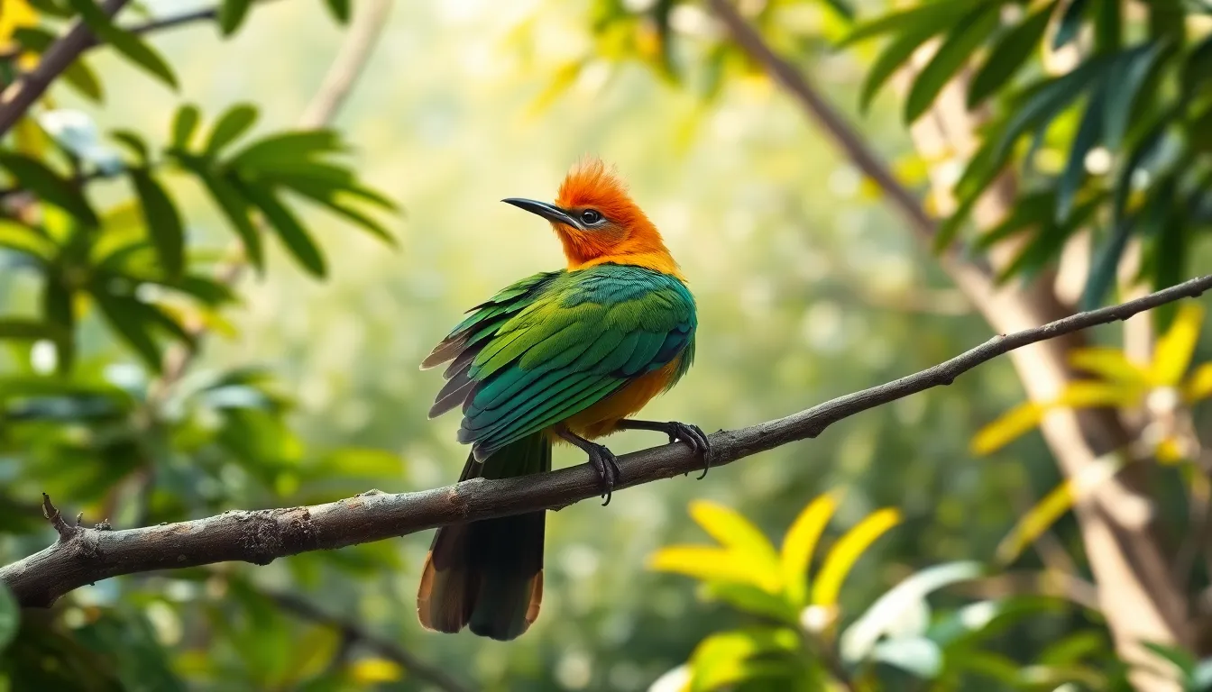 1 lyre bird