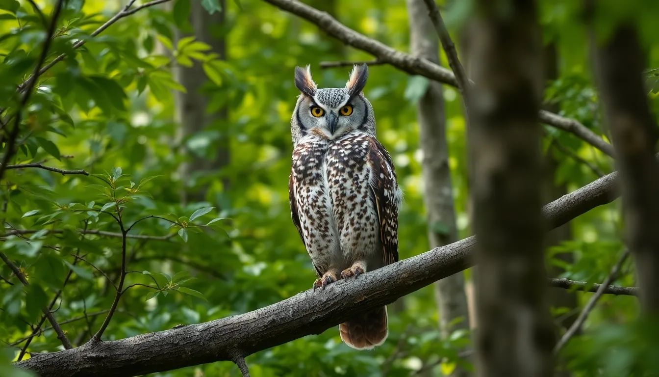 1 owl bird