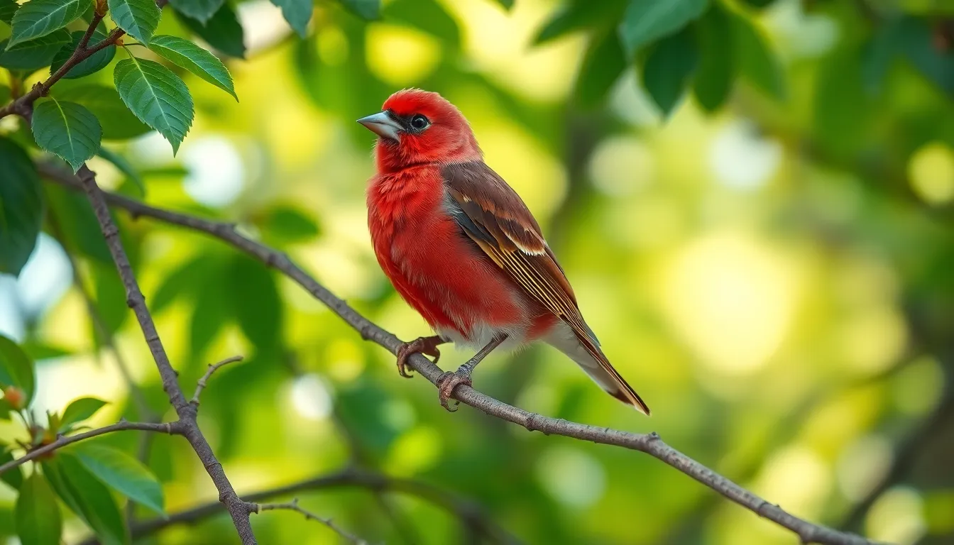1 rosefinch bird