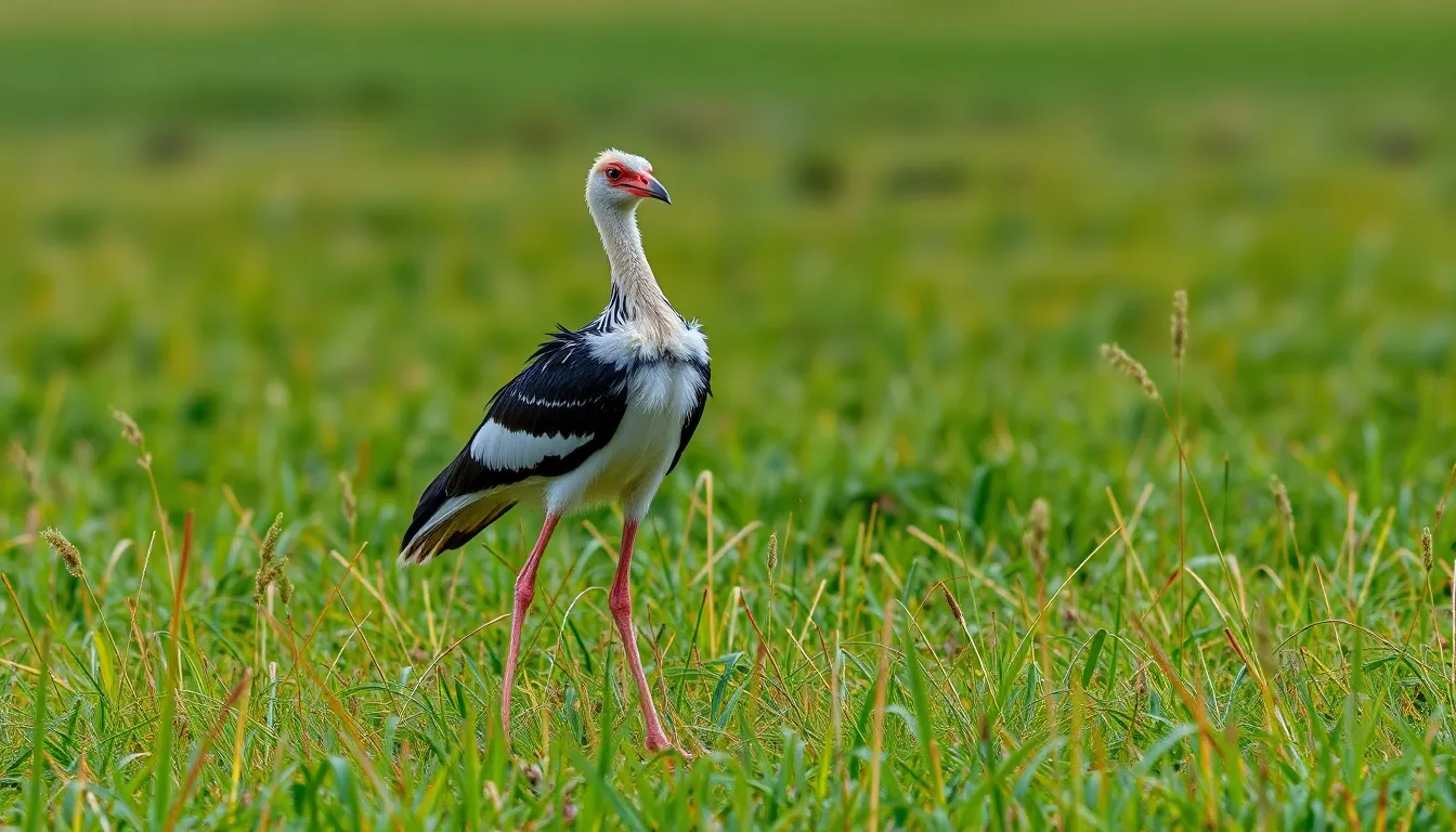 1 secretary bird