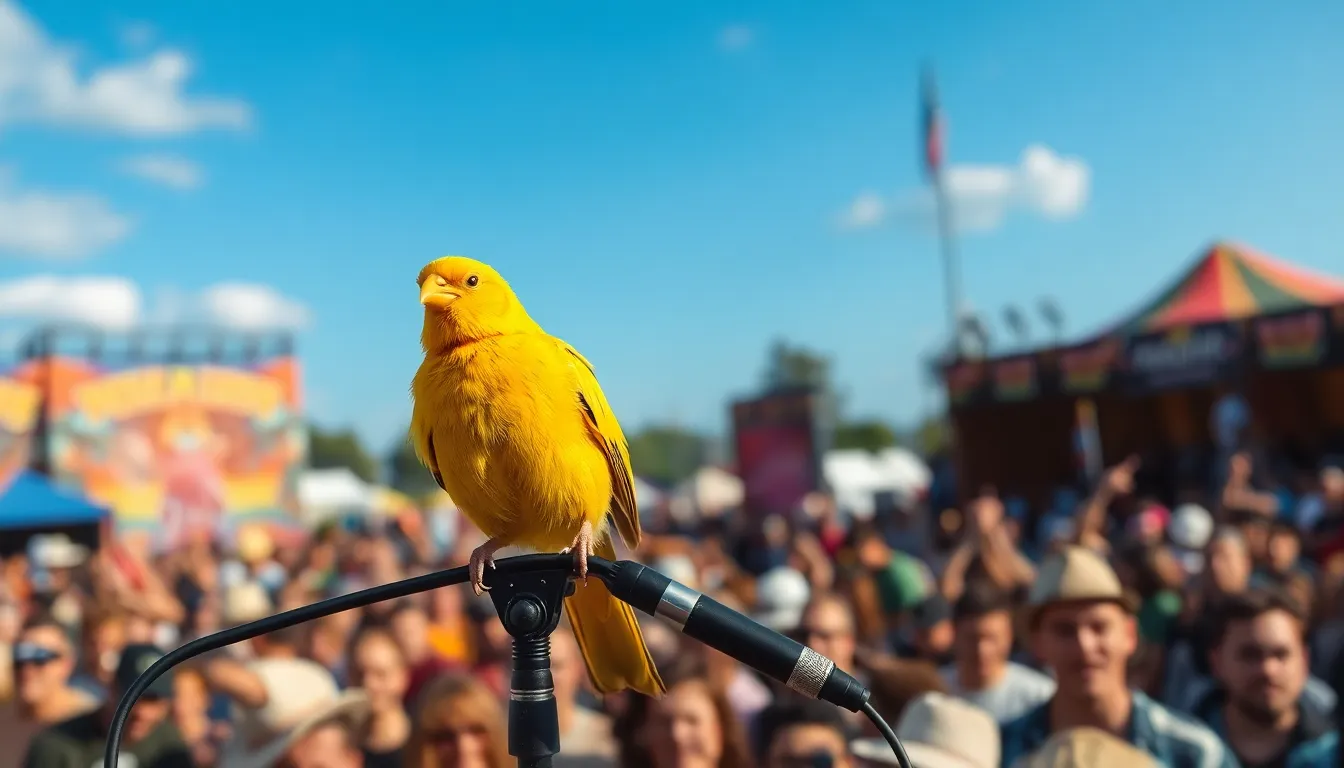 The Woodstock Bird: How a Yellow Canary Became the Festival's Hidden Symbol of Peace 2 1 woodstock bird