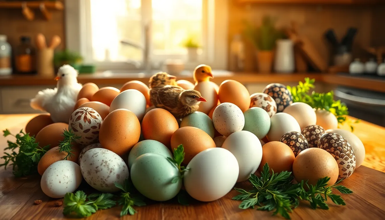 2 bird eggs