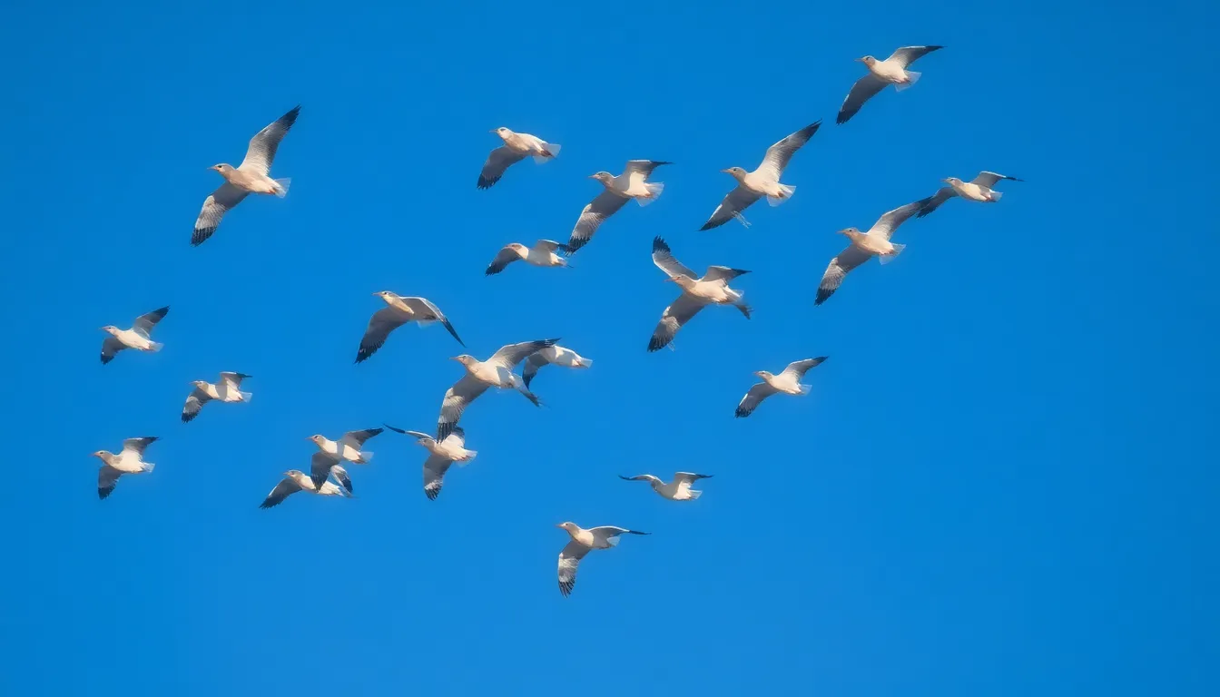 2 bird flock