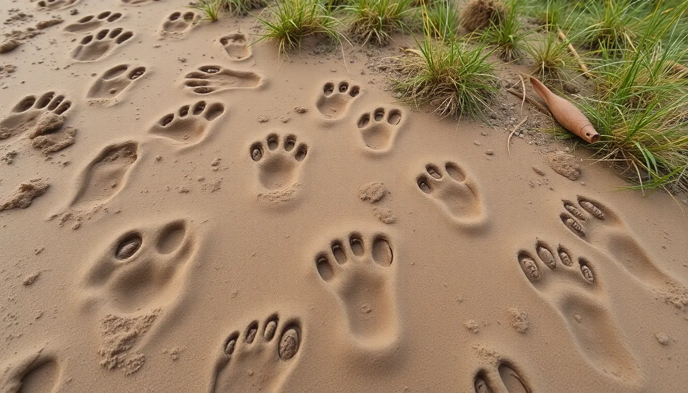 2 bird footprint