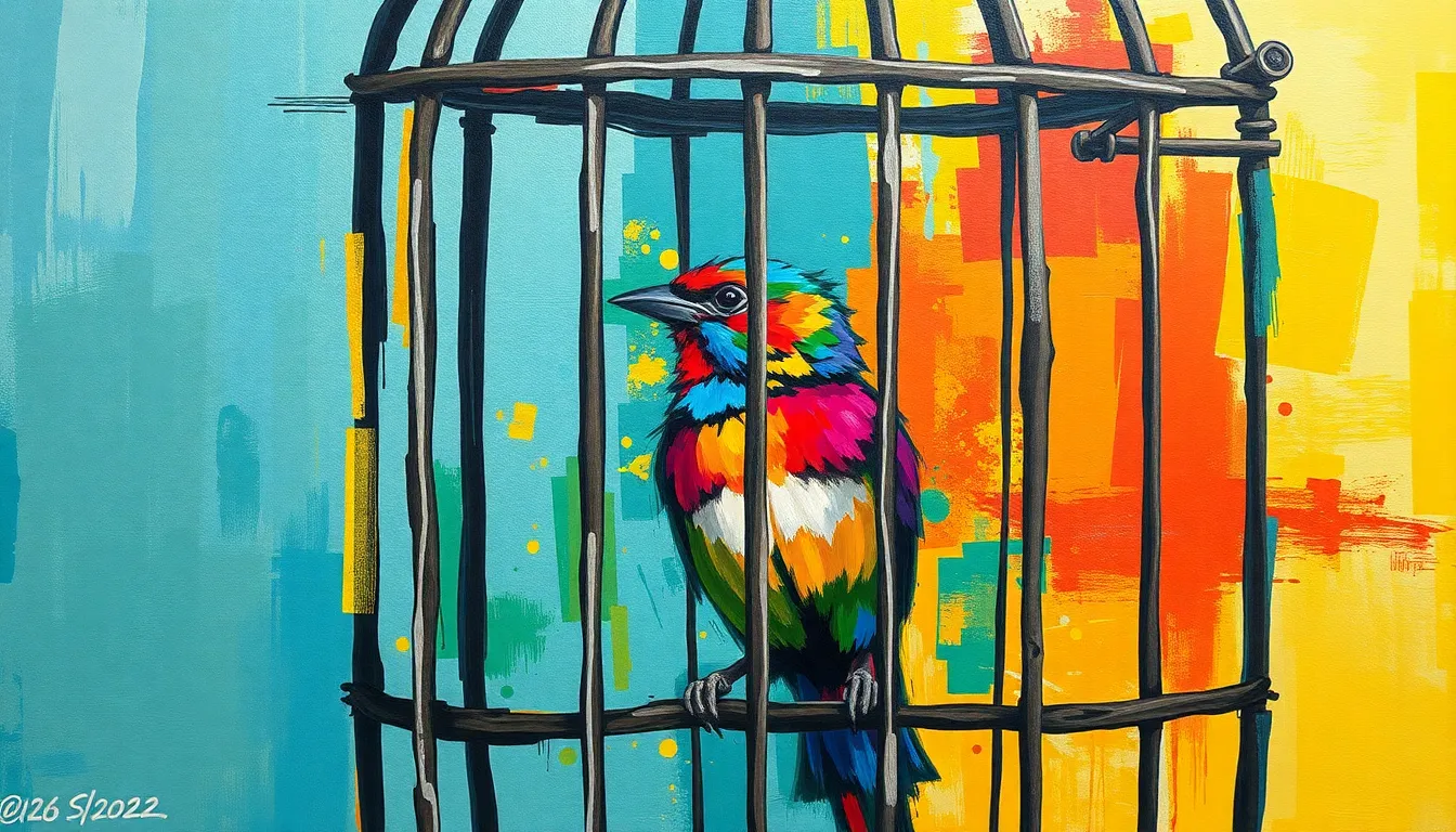 Bird in a Cage: The Powerful Symbolism That Captivates Literature and Art 3 2 bird in a cage
