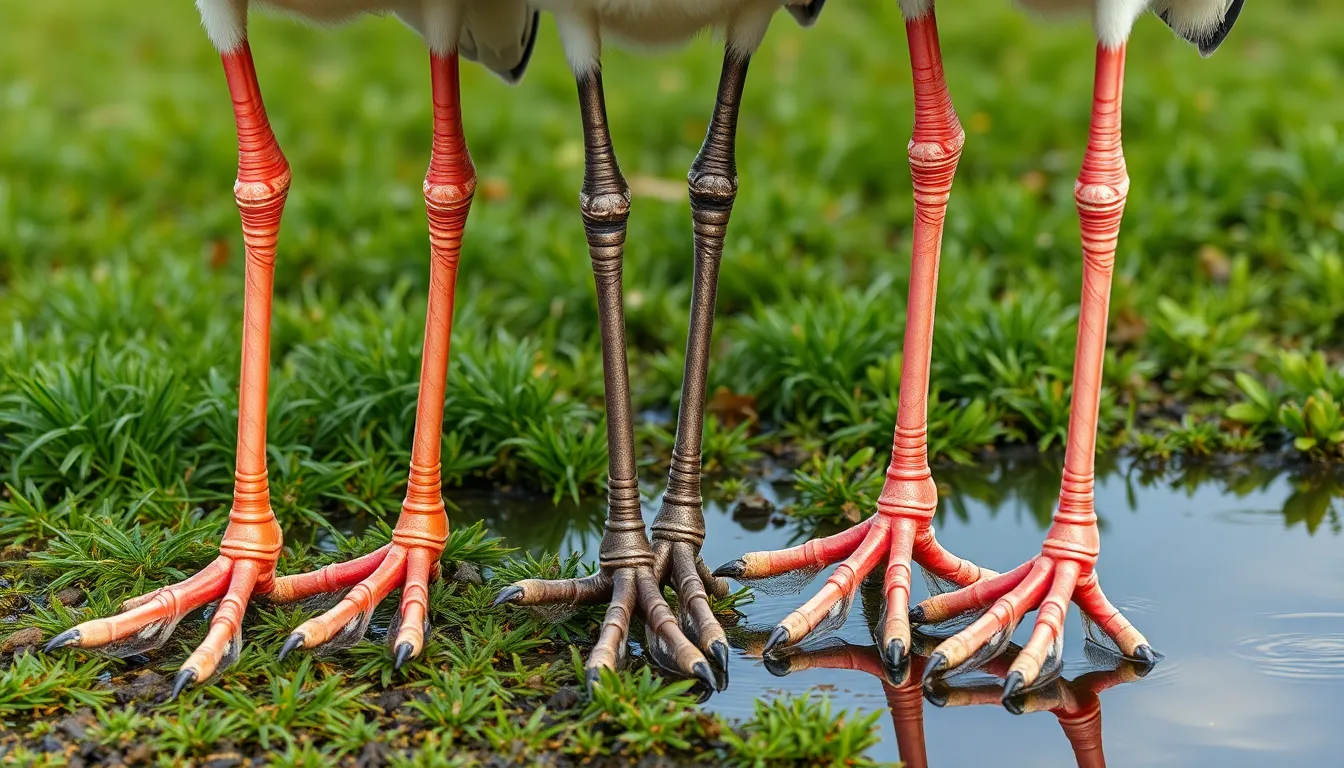 Bird Legs Reference Guide: Master Anatomy for Realistic Art & Scientific Study 3 2 bird legs reference