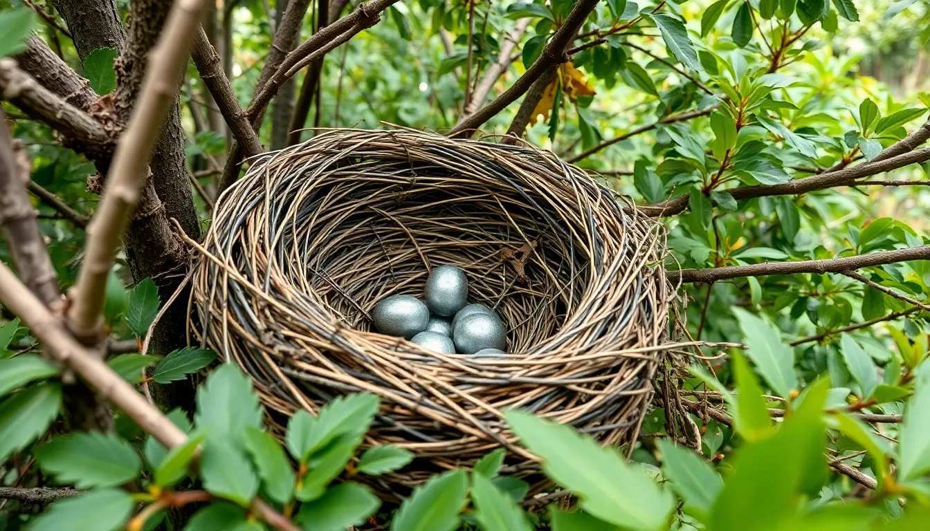 2 bird nest
