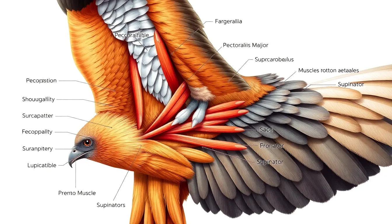 2 bird wing anatomy
