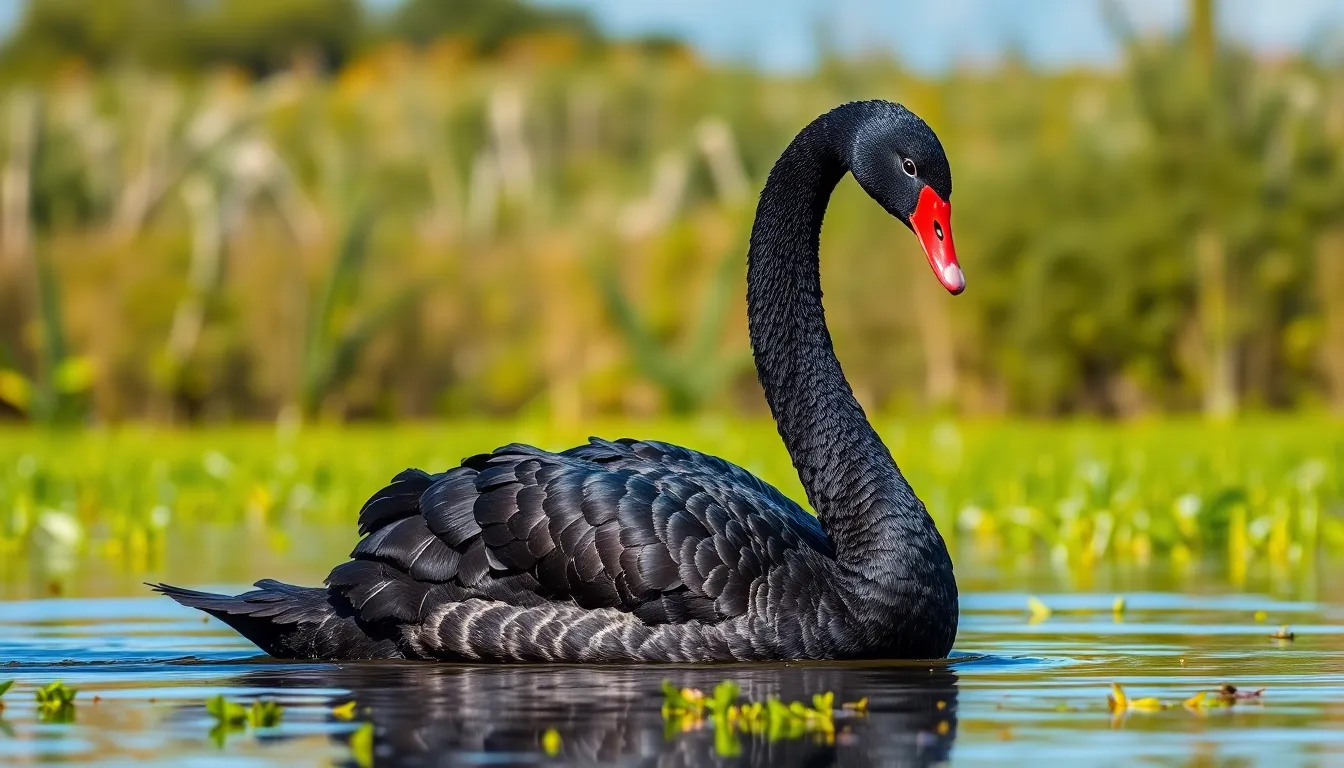 Black Swan Bird: Australia's Most Elegant Waterfowl Species Explained 3 2 black swan bird
