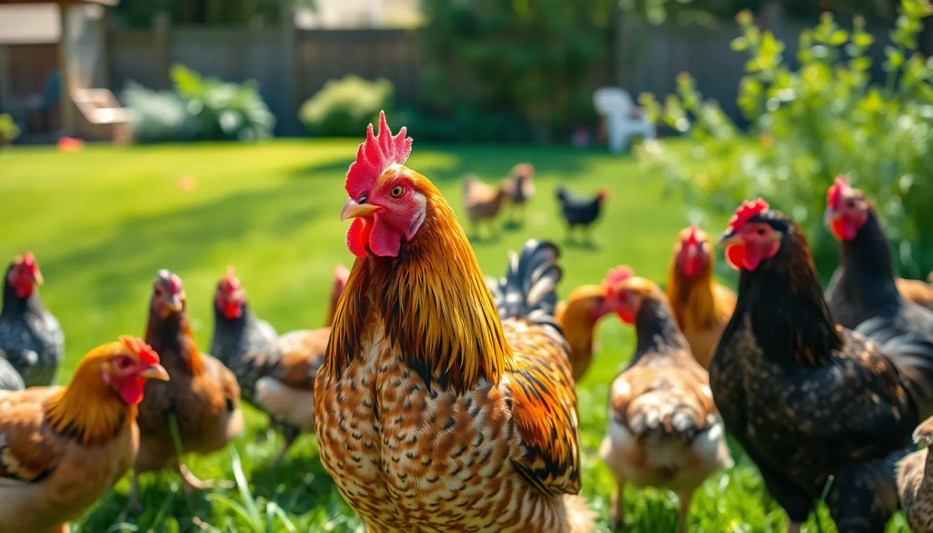 2 chicken bird
