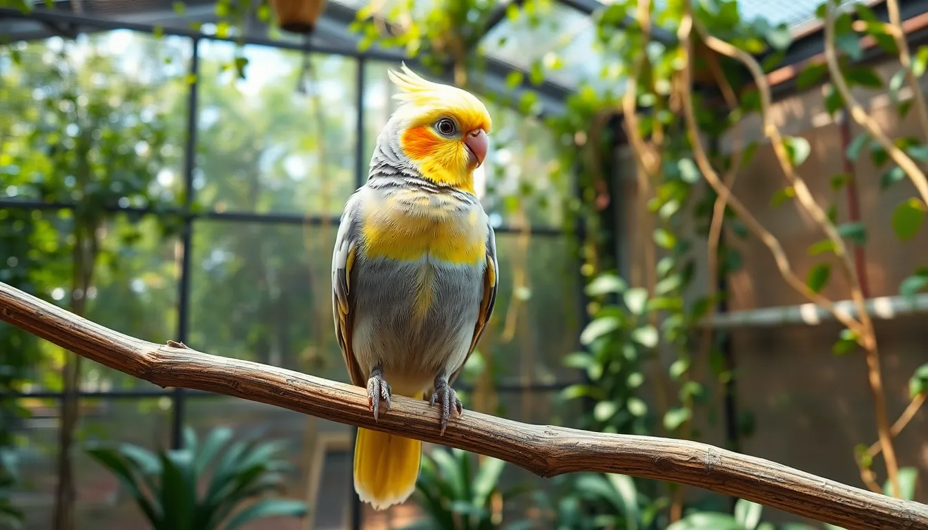 2 cockatiel bird