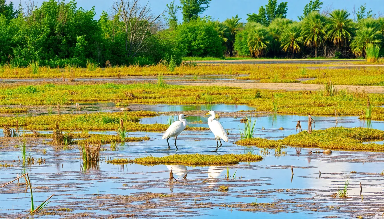2 egret bird