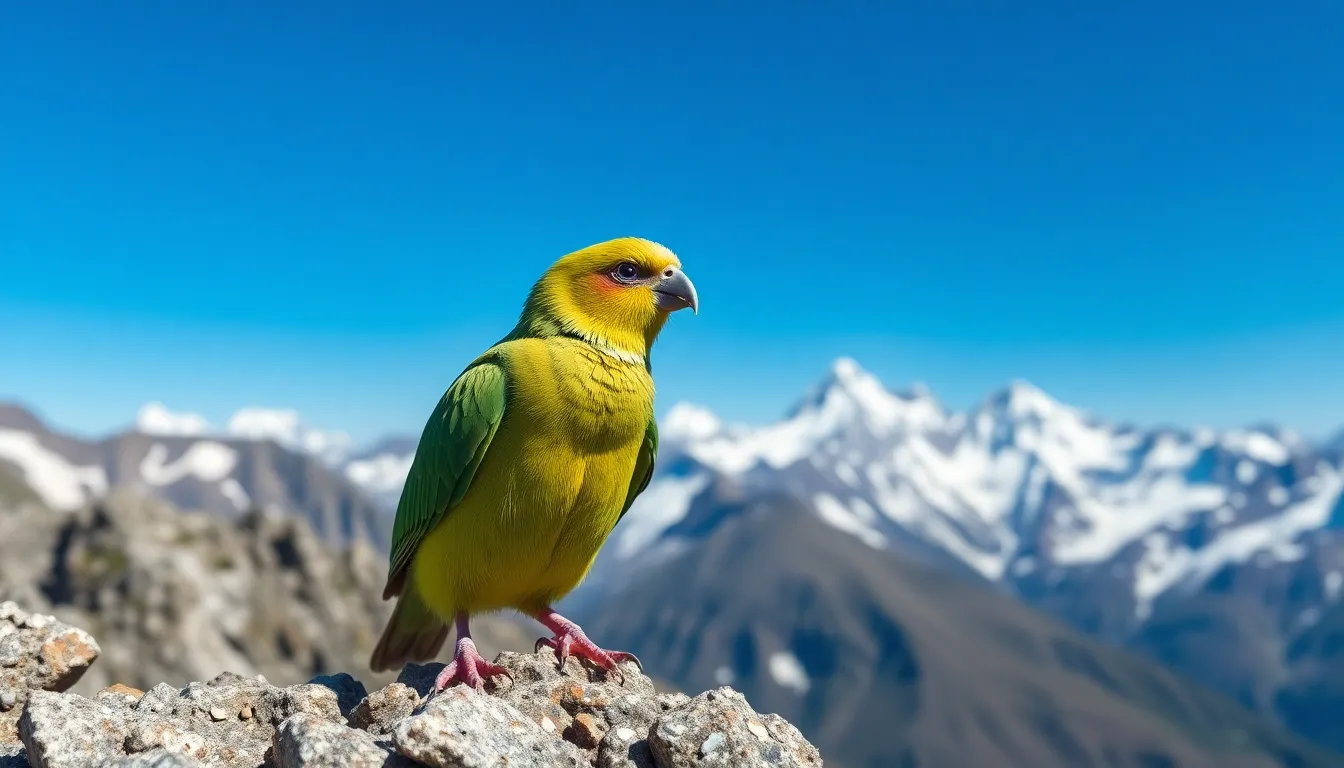 2 kea bird