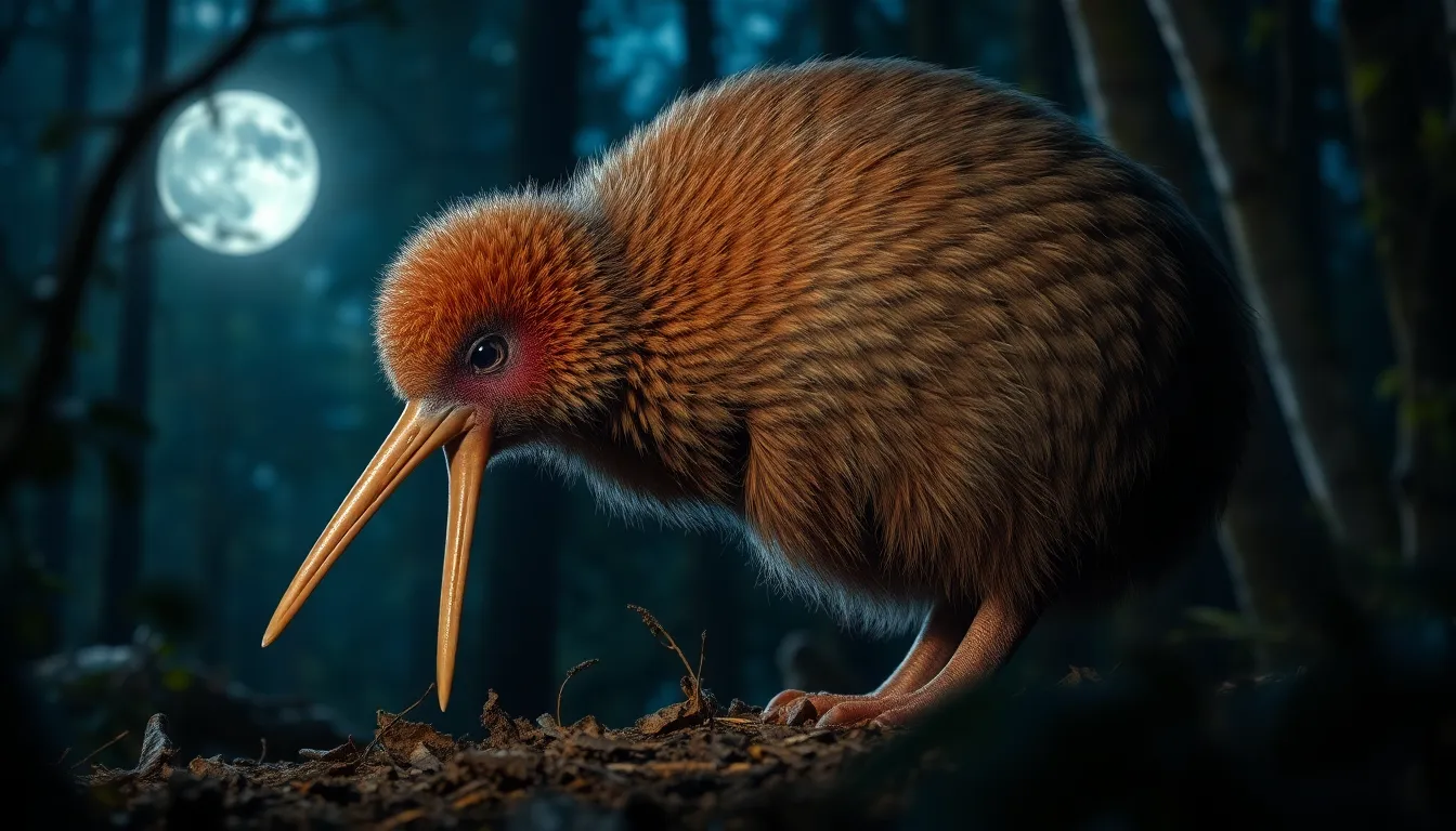 Kiwi Bird Facts: 5 Amazing Species of New Zealand's Flightless National Symbol 3 2 kiwi bird
