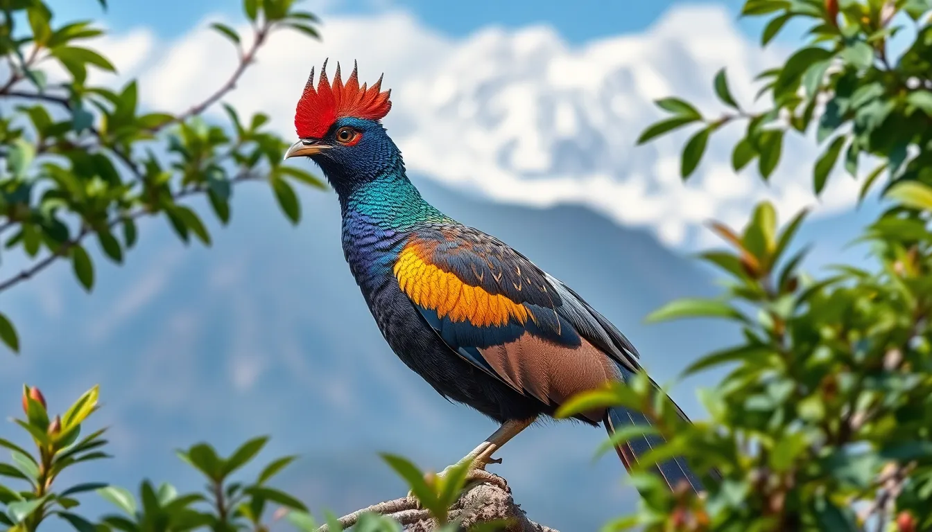 2 monal bird