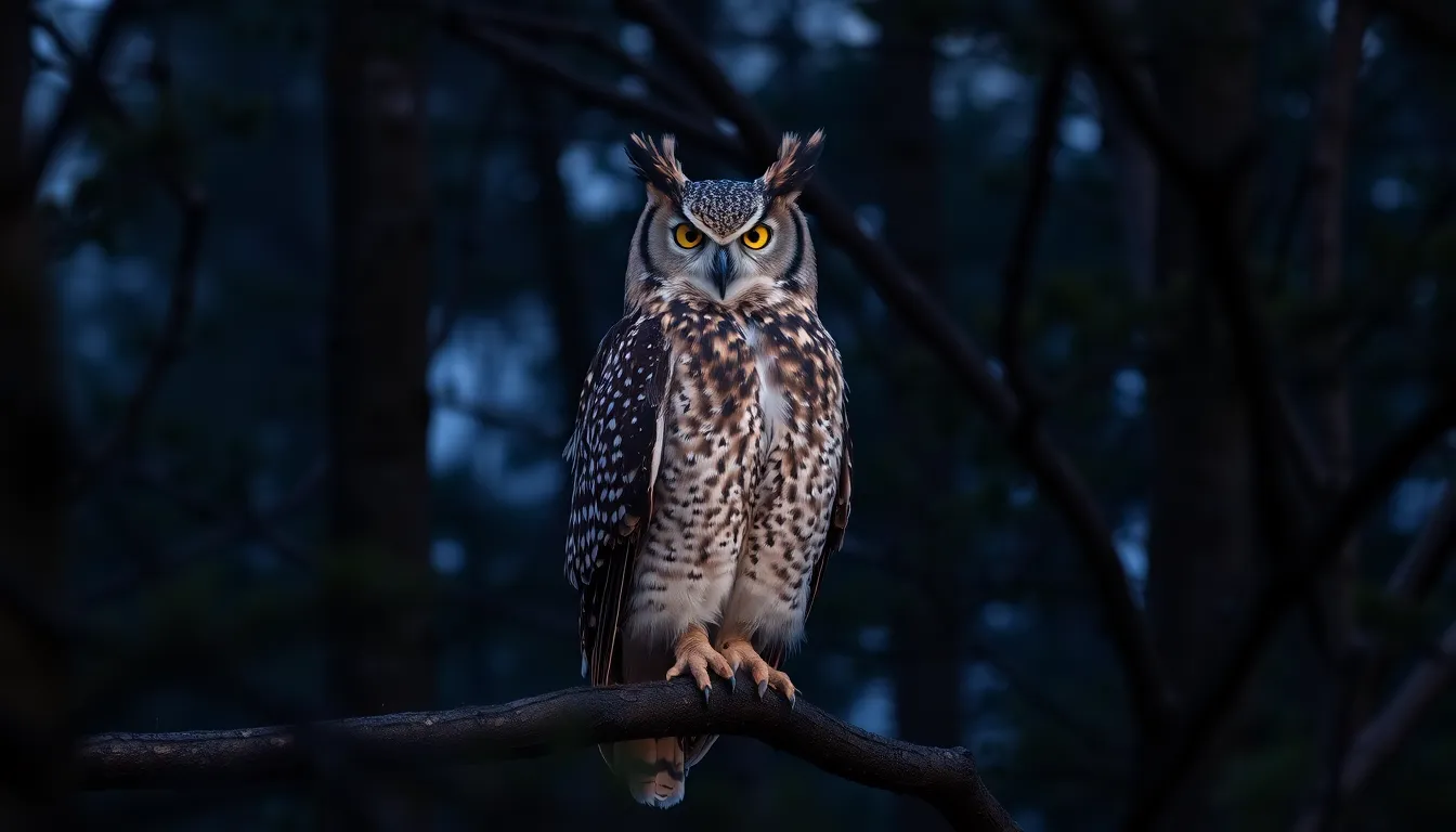 2 owl bird