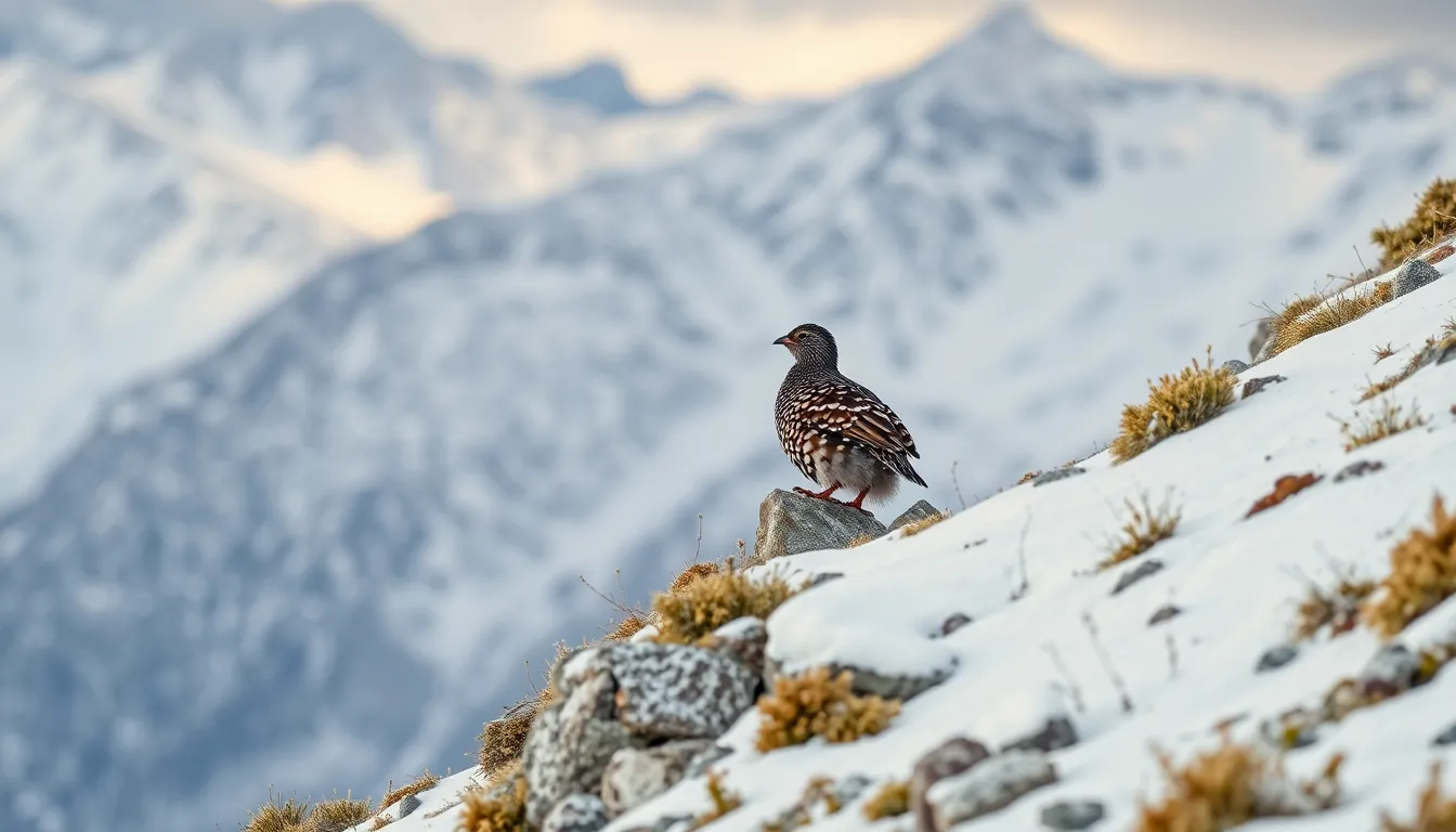 2 ptarmigan bird