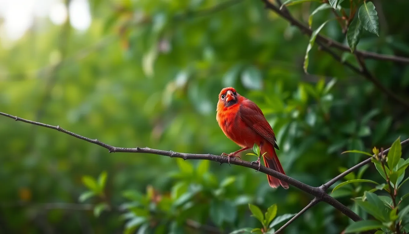 Red Bird Species Guide: Identification, Habitat & Photography Tips 3 2 red bird