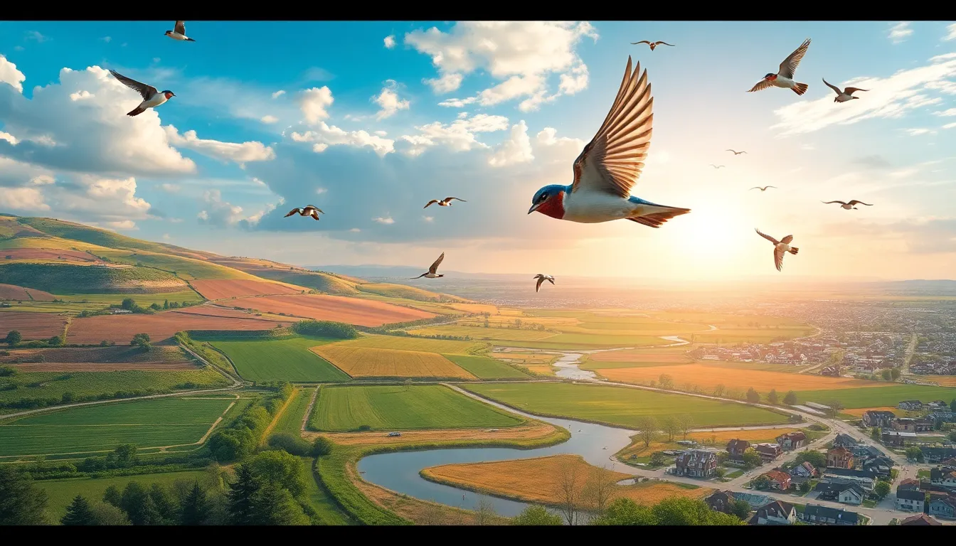 2 swallow bird