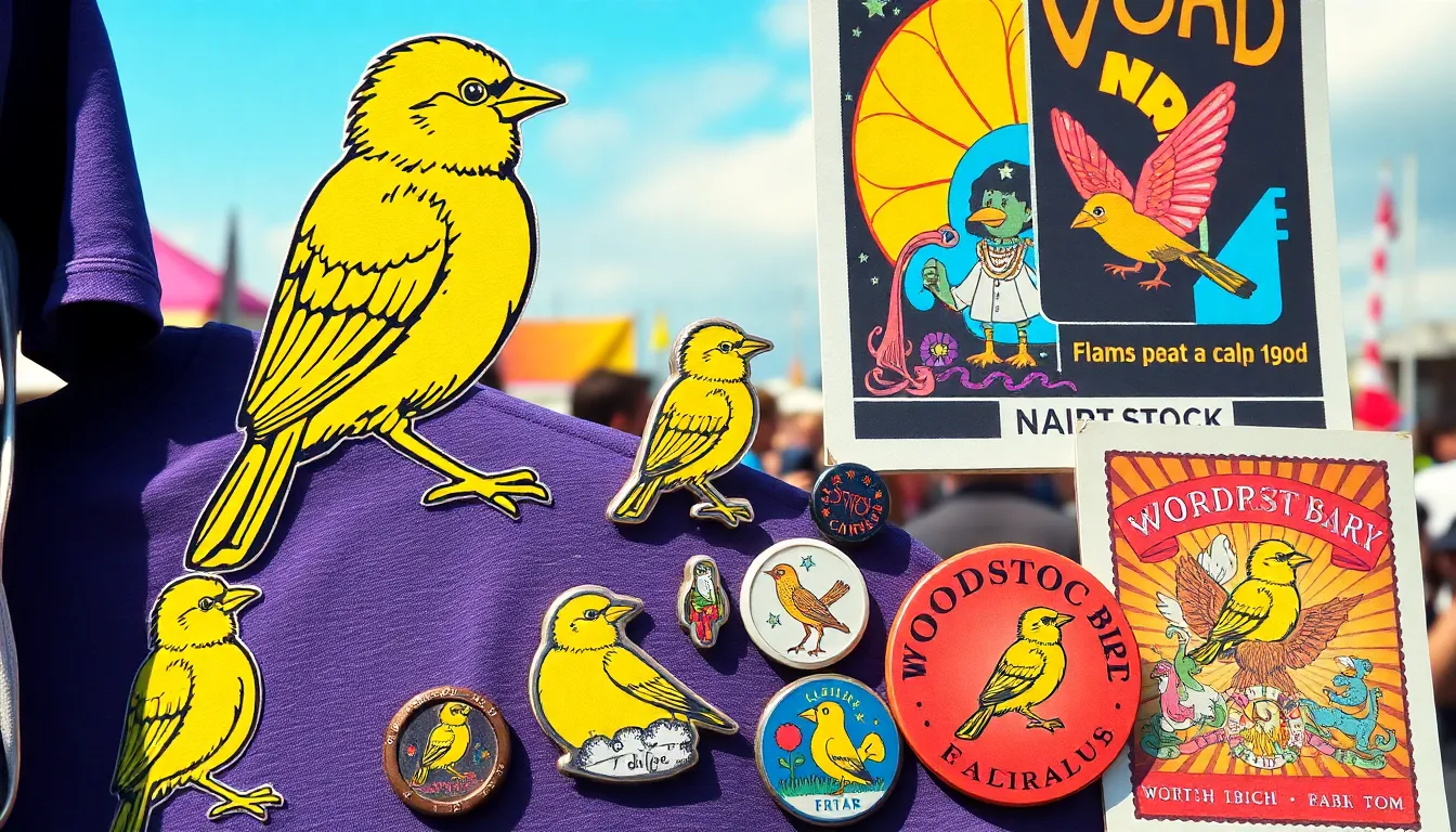 The Woodstock Bird: How a Yellow Canary Became the Festival's Hidden Symbol of Peace 3 2 woodstock bird