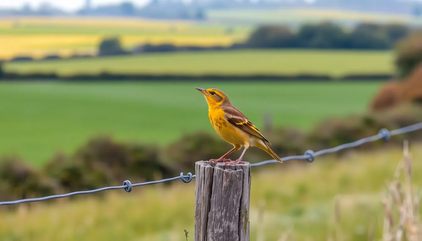 2 yellowhammer bird