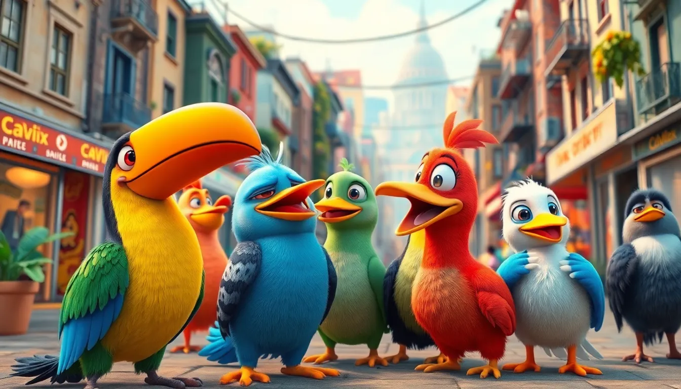 Best Bird Animated Characters: From Disney Classics to Modern CGI Masterpieces 4 3 bird animated