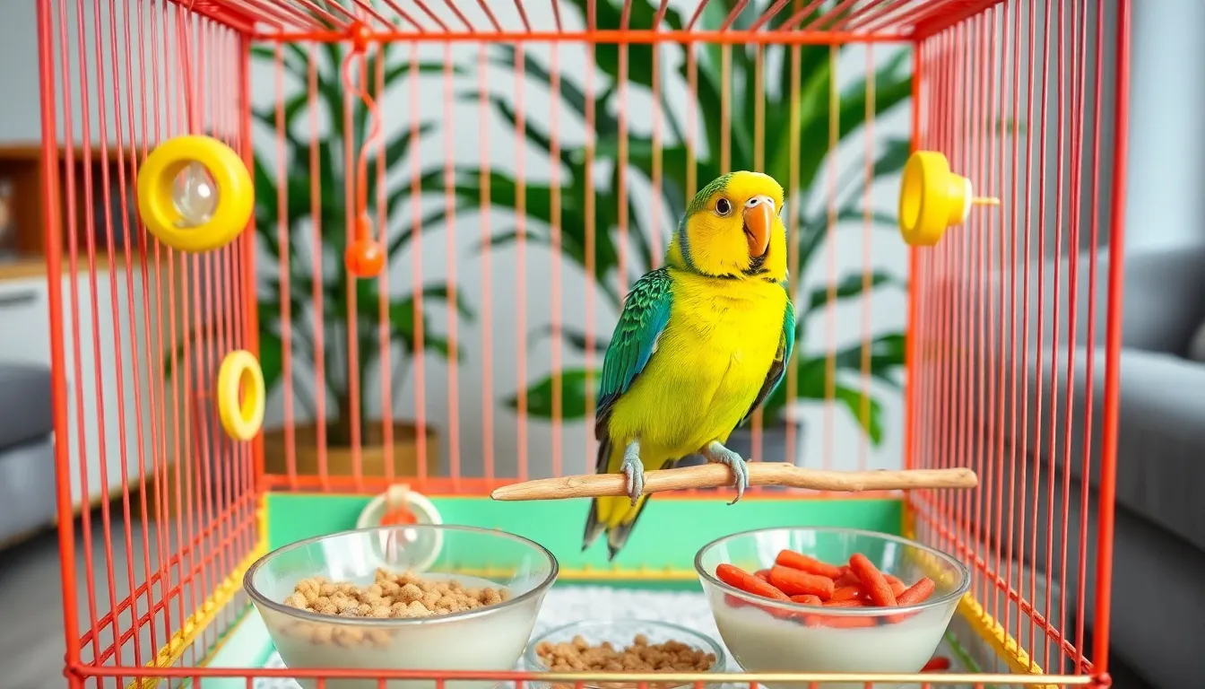 Bird Cage Setup Guide: 7 Essential Tips for Happy, Healthy Pet Birds 4 3 bird cage setup