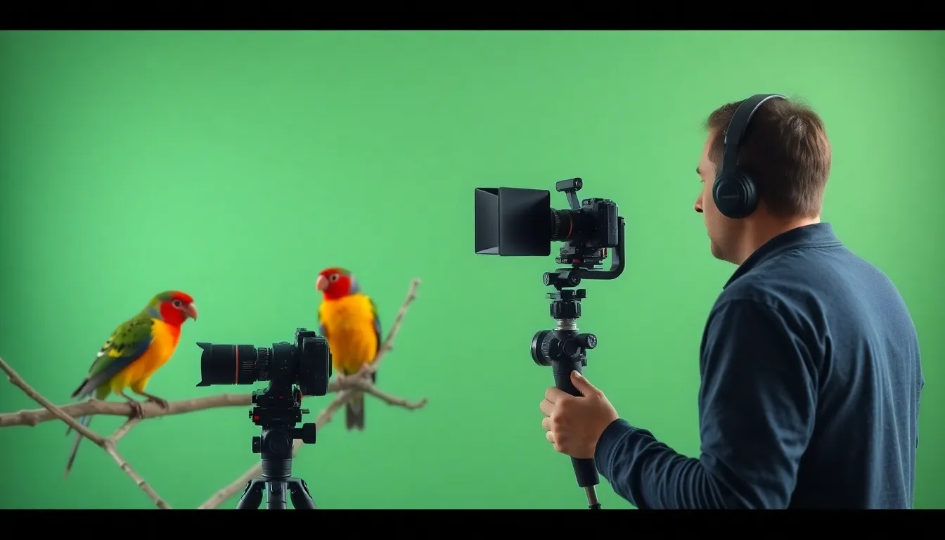 Bird Green Screen Setup: Complete Guide to Professional Wildlife Filming 4 3 bird green screen