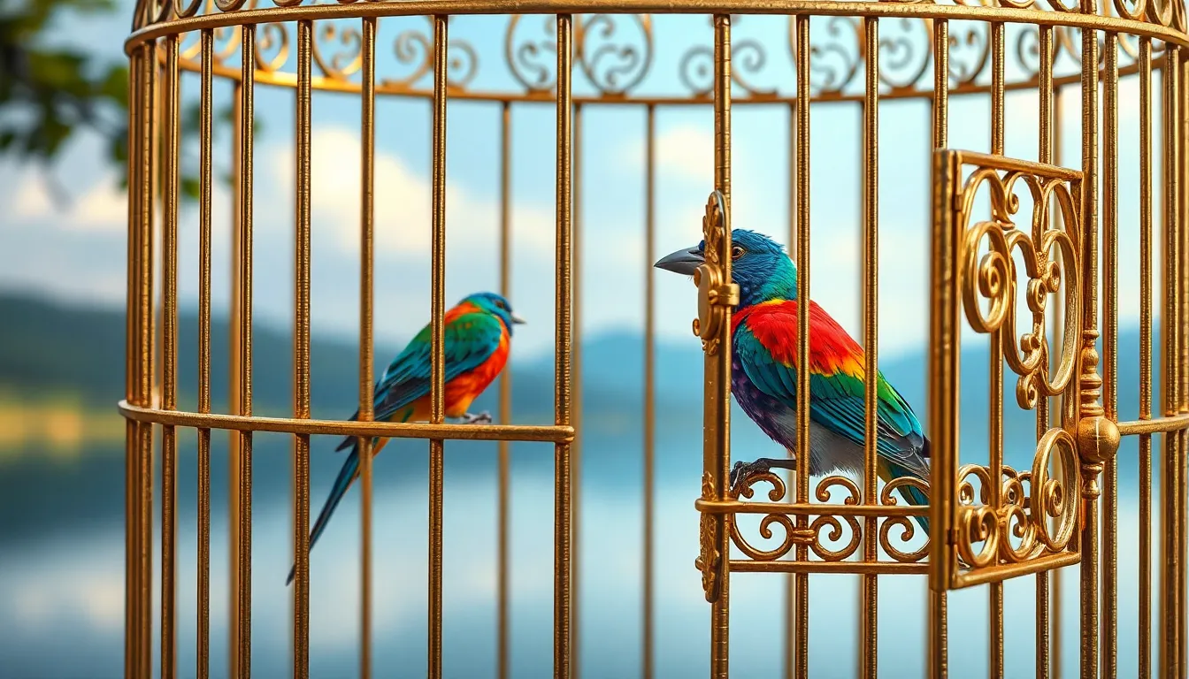 Bird in a Cage: The Powerful Symbolism That Captivates Literature and Art 4 3 bird in a cage