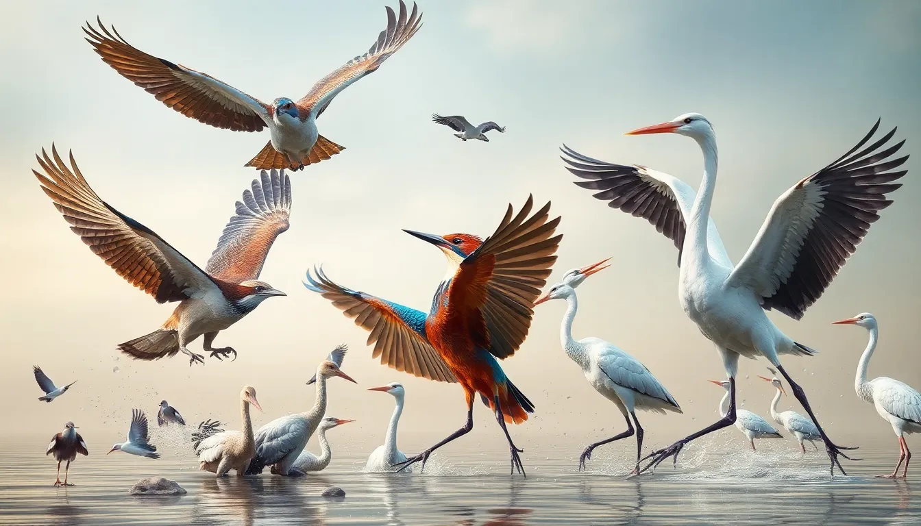 3 bird poses reference