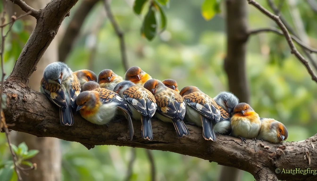 How Do Birds Sleep Without Falling? Fascinating Bird Sleeping Secrets Revealed 4 3 bird sleeping