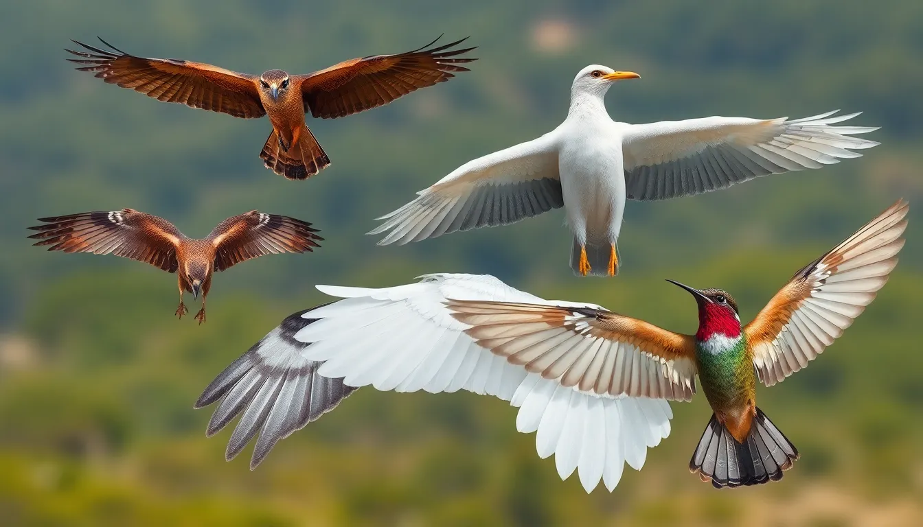 The Amazing Science Behind Bird Wings: How Nature's Perfect Flying Machines Work 4 3 bird wings