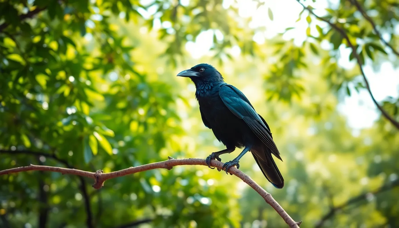 3 black bird