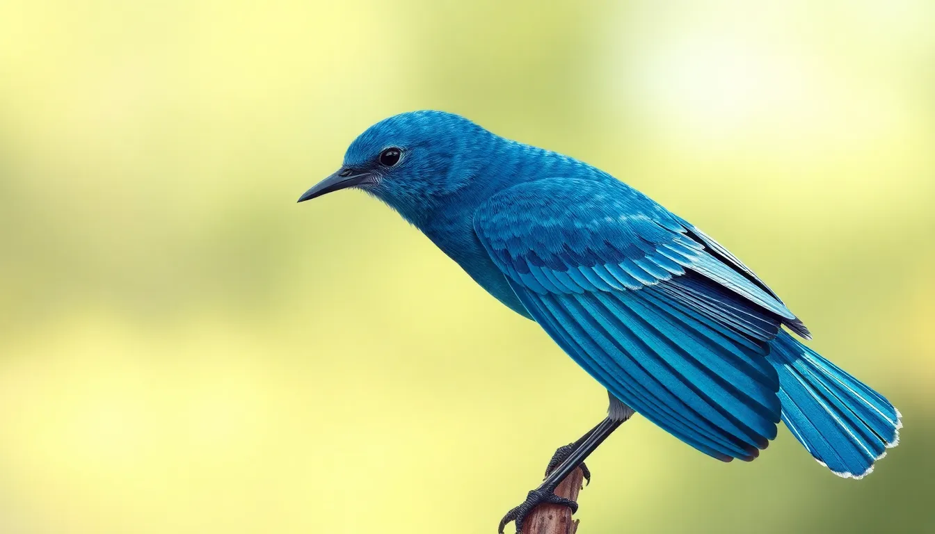 3 blue bird illustration