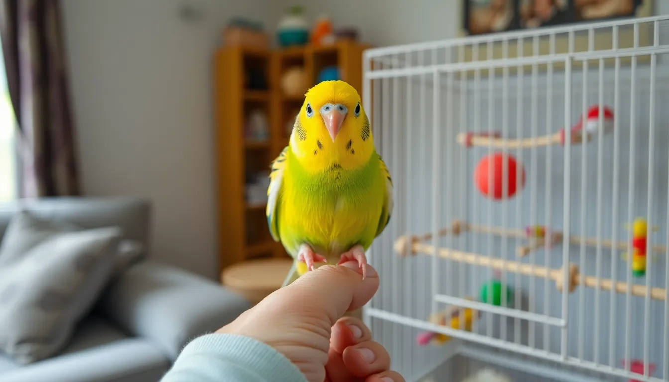 3 budgerigar bird